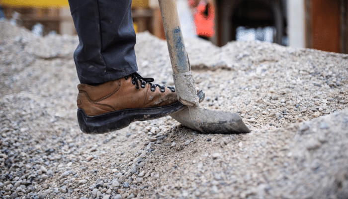 Pflasterbeiten in Dortmund Aushub