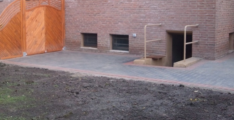 neugestaltung mit grauen steinen