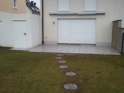 veranda in weißer optik